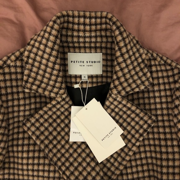 Petite Studio Britta Wool Coat, Size XS (NWT) - Picture 4 of 6